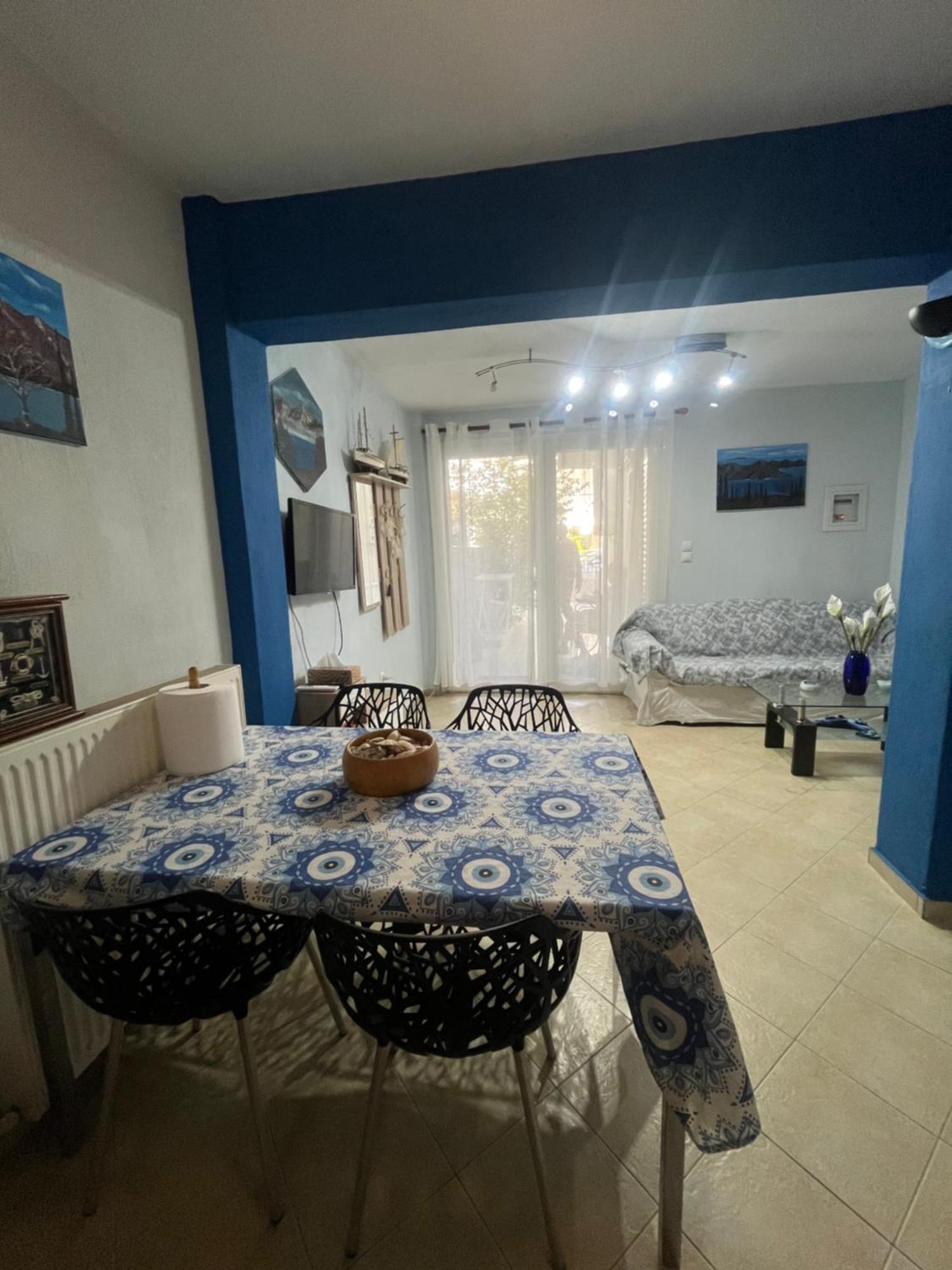 Andres House Villa Polychrono Bagian luar foto